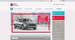 Desktop Screenshot of aldautomotive.de