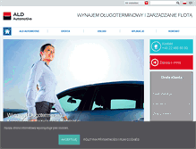 Tablet Screenshot of aldautomotive.pl