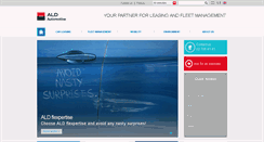 Desktop Screenshot of aldautomotive.be