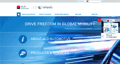Desktop Screenshot of aldautomotive.com