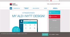 Desktop Screenshot of aldautomotive.no