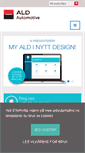Mobile Screenshot of aldautomotive.no
