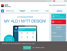 Tablet Screenshot of aldautomotive.no